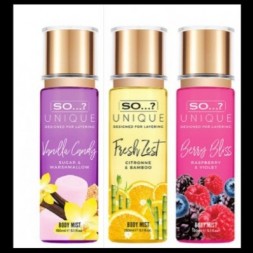 Trio Unique Night  Vanille / Fresh Zest / Berry Bliss 3x 150ml