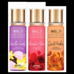 Trio Unique Lovely Amber / Romantic / Vanille 3x 150ml