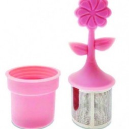 Infuseur pour tisane rose