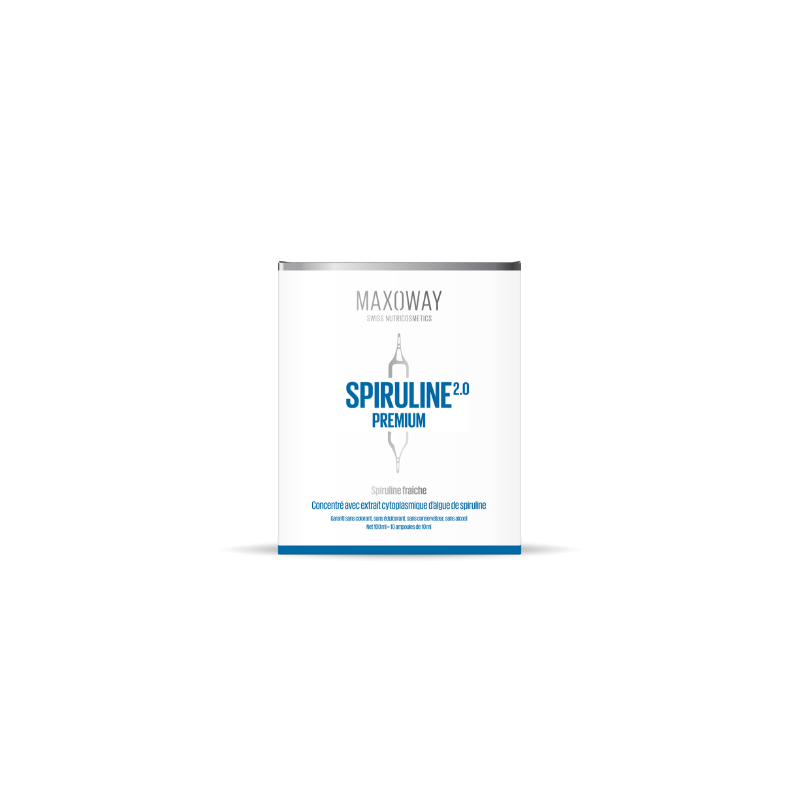 MAXOWAY - SPIRULINE 2.0 premium - 10 ampoules