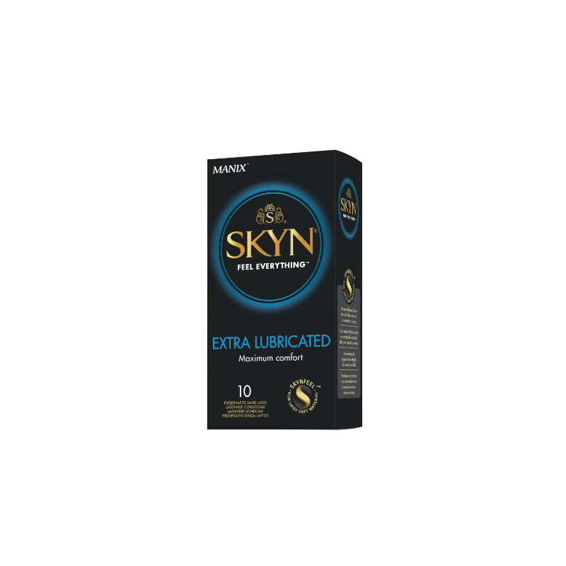 MANIX - SKYN Extra lubrifié boîte de 10 préservatifs